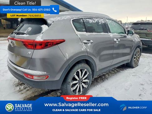 Used 2017 Kia Sportage EX w/ EX Technology Package AWD/4WD image 4