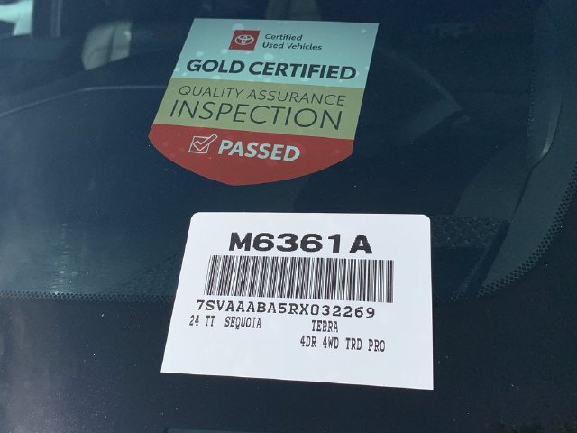 Certified 2024 Toyota Sequoia TRD Pro AWD/4WD image 47