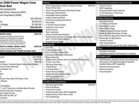 Used 2017 RAM 2500 Power Wagon w/ Luxury Group image 11