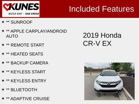 Used 2019 Honda CR-V EX image 2