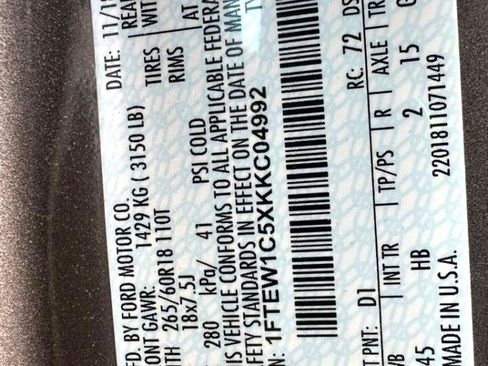 Used 2019 Ford F150 Lariat image 17