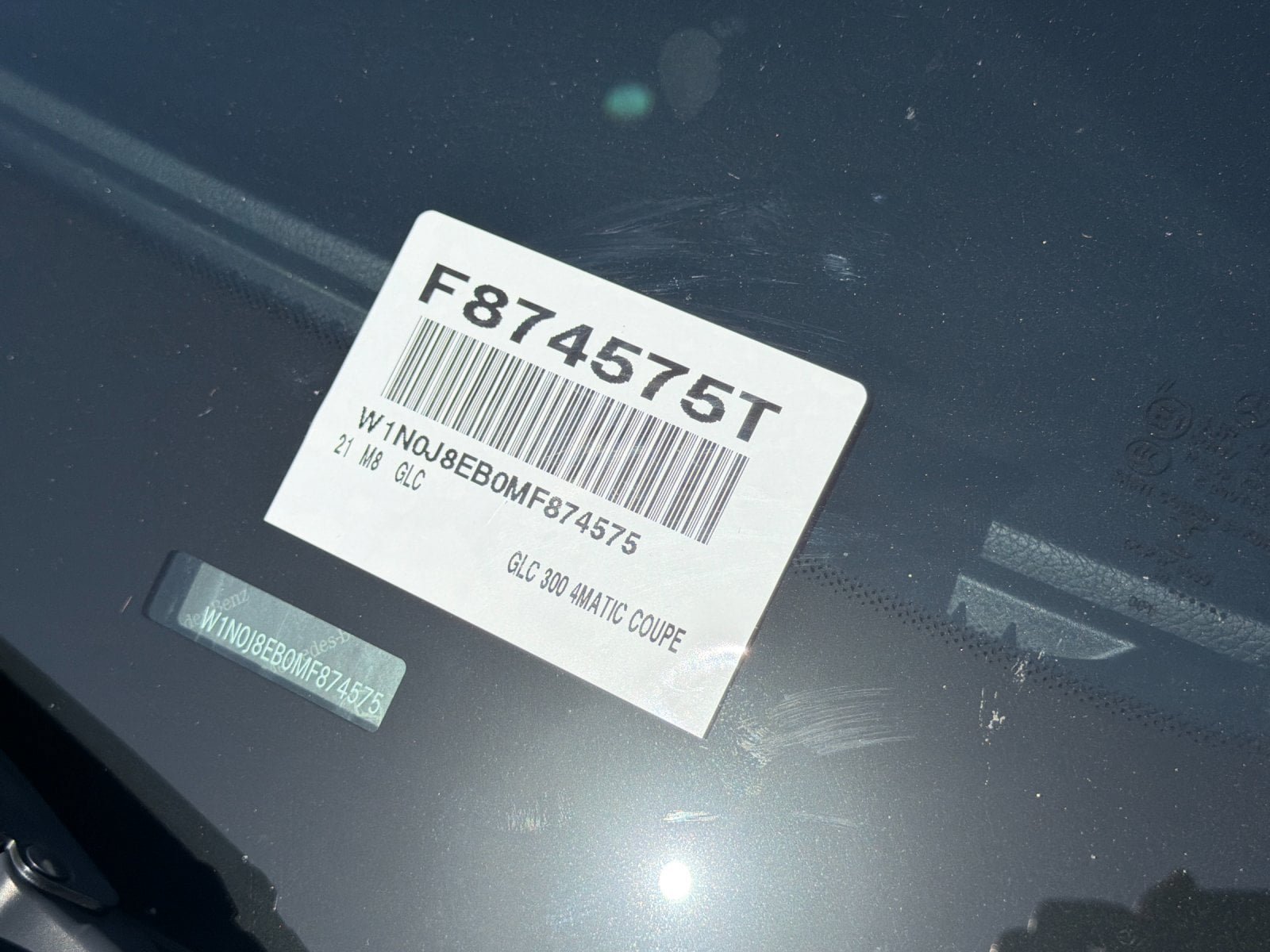 Certified 2021 Mercedes-Benz GLC 300 4MATIC Coupe image 19