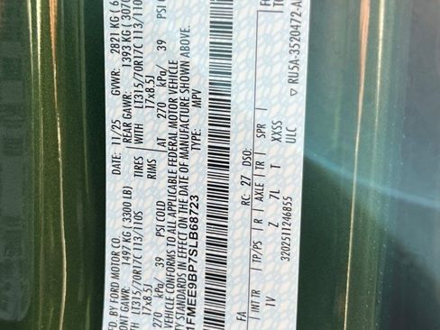 New 2025 Ford Bronco Badlands w/ Sasquatch Package image 20