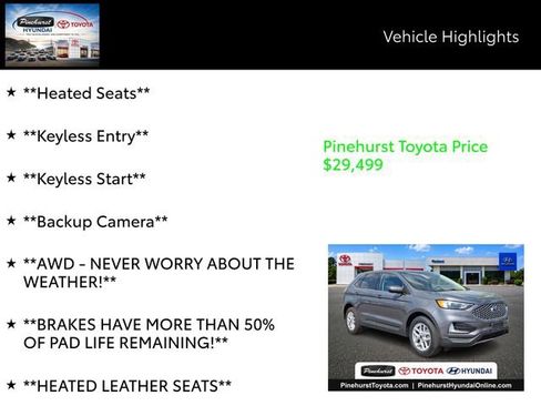 Used 2024 Ford Edge SEL AWD/4WD image 14