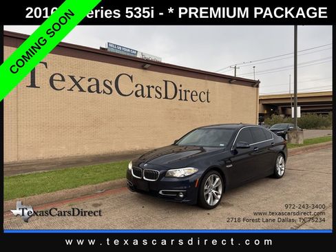 Used 2016 BMW 535i Sedan image 1