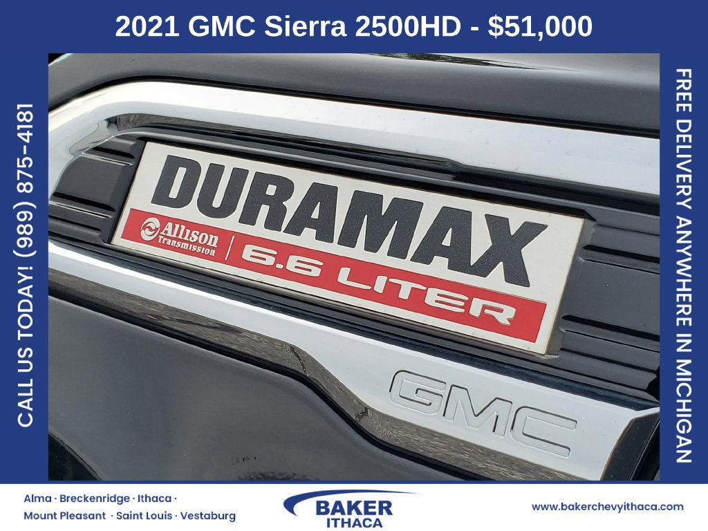 Certified 2021 GMC Sierra 2500 Denali w/ Denali Ultimate Package AWD/4WD image 5