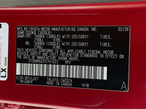 New 2026 Lexus RX 350 w/ Convenience Package image 32