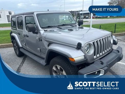Used 2019 Jeep Wrangler Unlimited Sahara AWD/4WD image 1