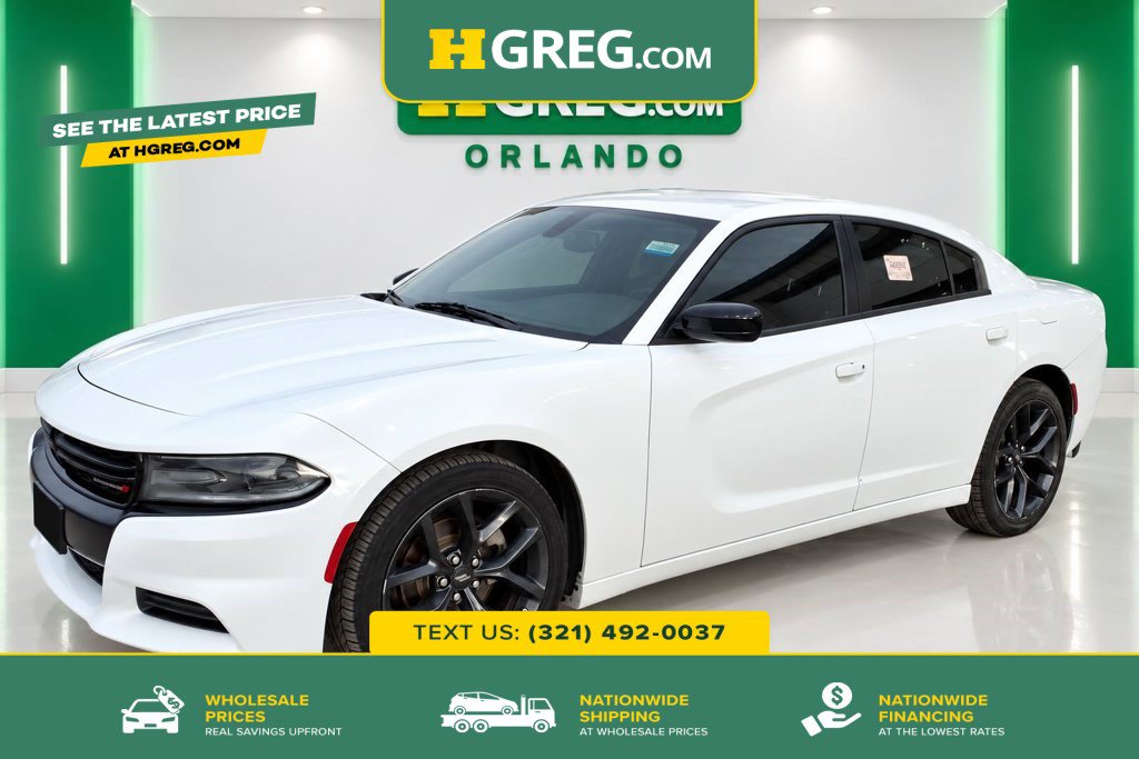 Used 2021 Dodge Charger SXT w/ Blacktop Package RWD image 1