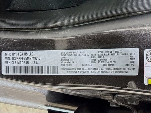 Used 2021 RAM 1500 Big Horn AWD/4WD image 28
