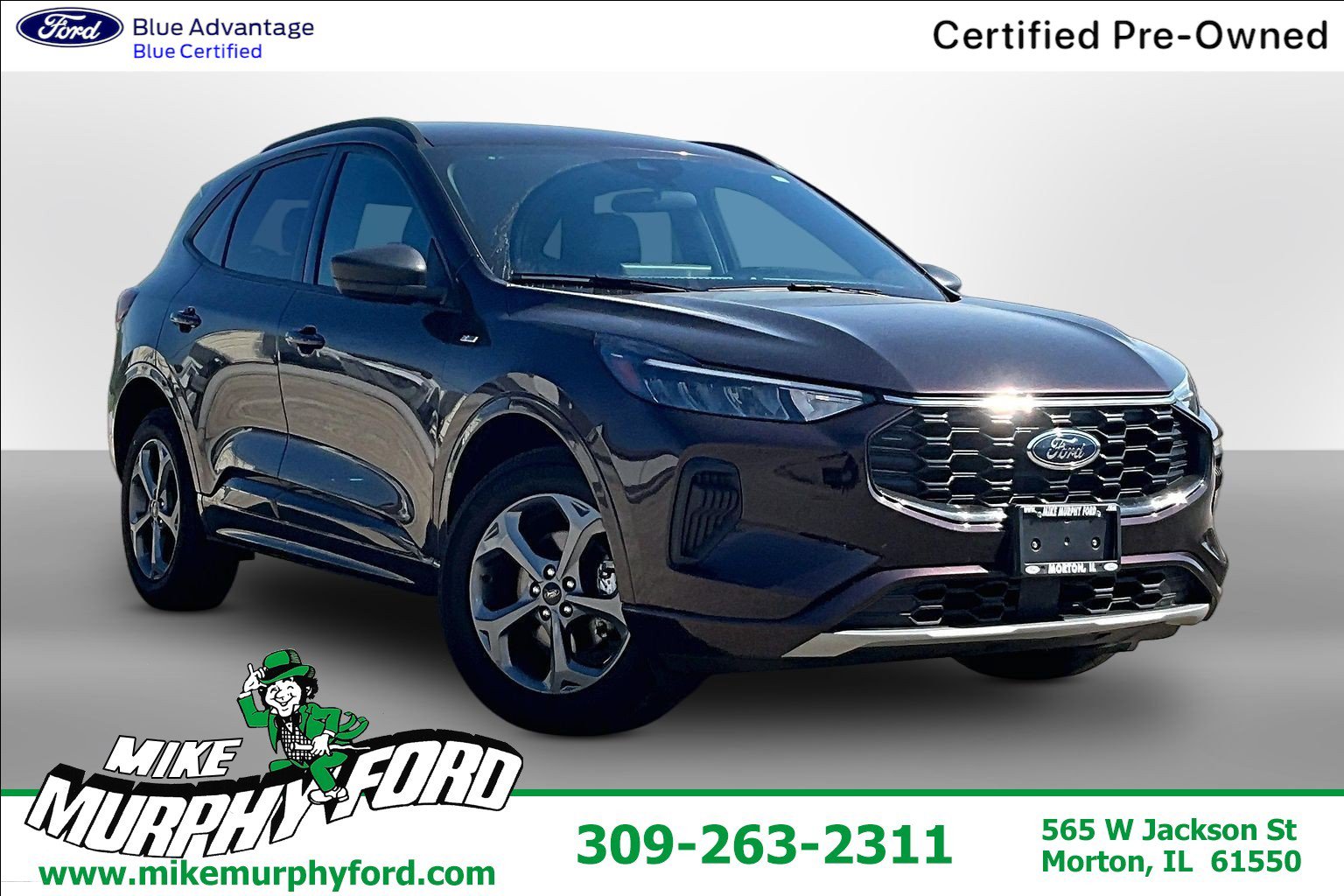 Certified 2023 Ford Escape ST-Line w/ Tech Pack #1 AWD/4WD image 1