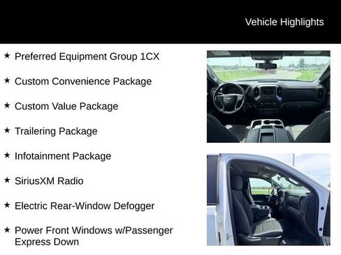 Used 2019 Chevrolet Silverado 1500 Custom w/ Custom Value Package AWD/4WD image 12