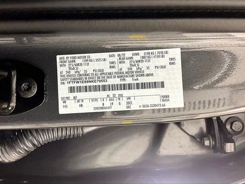 Used 2022 Ford F150 Lariat w/ Equipment Group 502A High AWD/4WD image 30