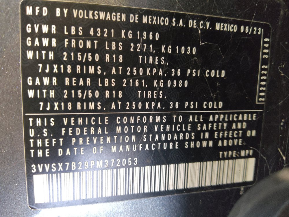 Used 2023 Volkswagen Taos SE FWD image 33