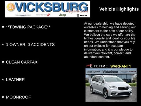 Used 2024 Chrysler Pacifica Pinnacle w/ Trailer Tow Group image 25