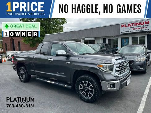 Used 2018 Toyota Tundra Limited w/ Limited Premium Package AWD/4WD image 1