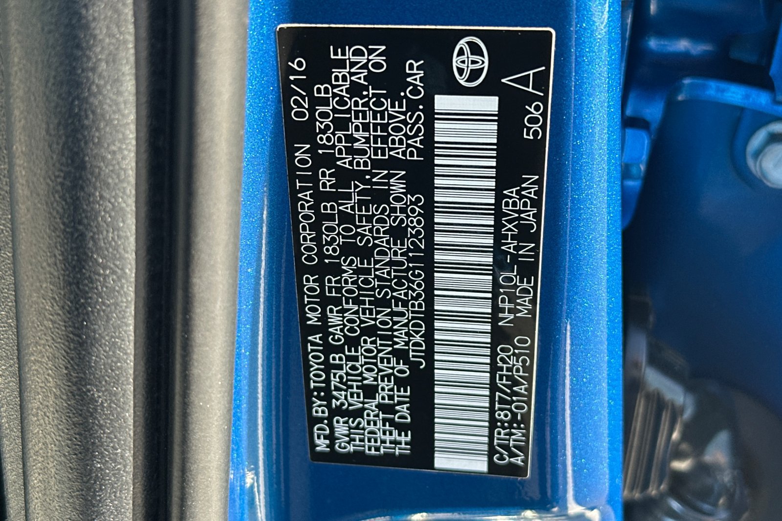 Used 2016 Toyota Prius C One FWD image 32