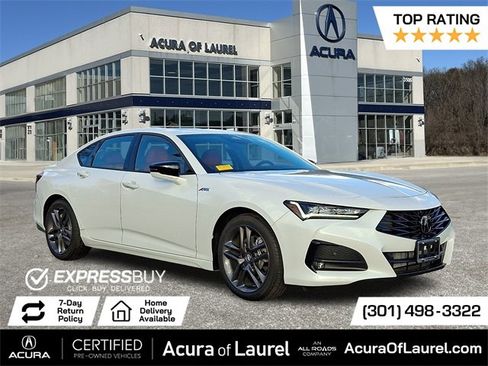 Certified 2025 Acura TLX SH-AWD w/ A-SPEC Pkg image 1