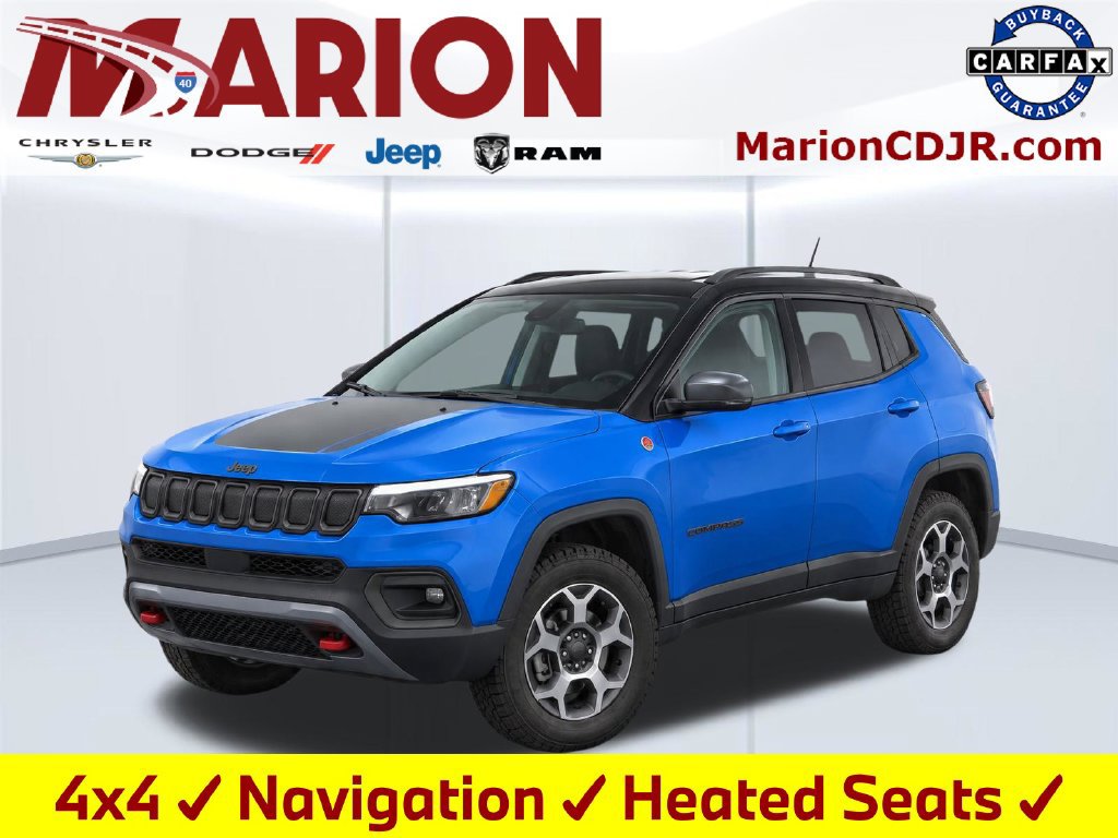 Used 2022 Jeep Compass Trailhawk w/ Trailhawk Elite Group AWD/4WD 360° Tour
