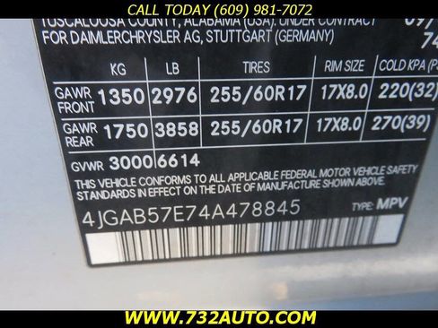 Used 2004 Mercedes-Benz ML 350 4MATIC image 36