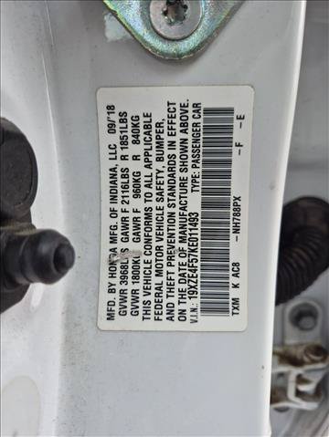 Used 2019 Honda Insight EX image 16
