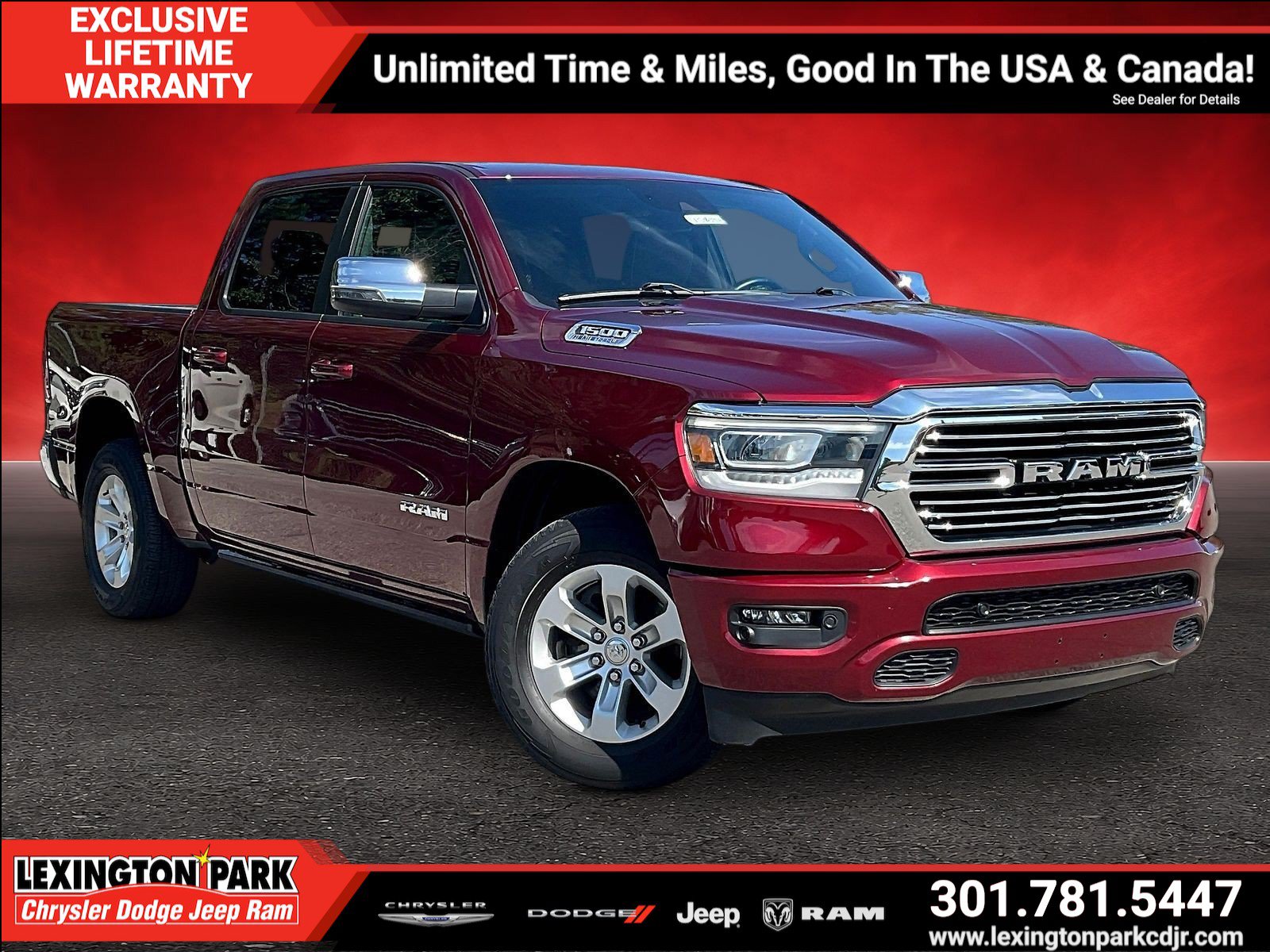 Used 2023 RAM 1500 Laramie AWD/4WD image 1
