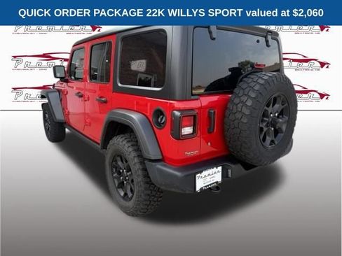 Used 2022 Jeep Wrangler Unlimited Sport AWD/4WD image 4