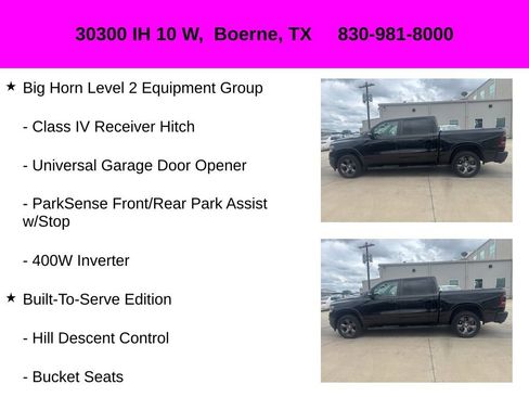 Used 2020 RAM 1500 Big Horn w/ Built-to-serve Edition image 19