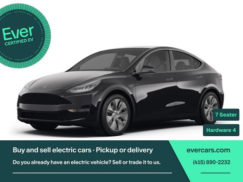 Used 2025 Tesla Model Y Long Range AWD/4WD image 1