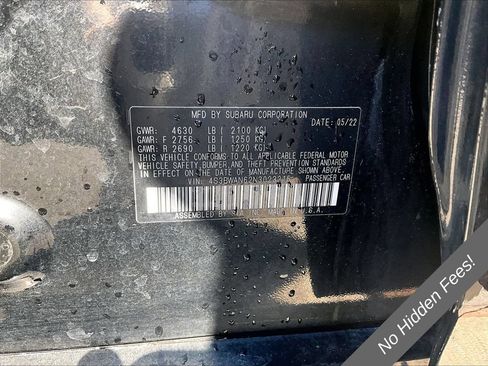 Used 2022 Subaru Legacy Limited AWD/4WD image 28