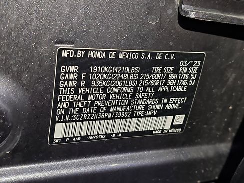 Used 2023 Honda HR-V LX image 26