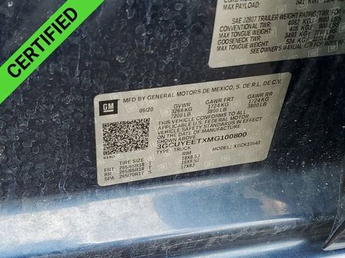 Certified 2021 Chevrolet Silverado 1500 RST AWD/4WD image 34