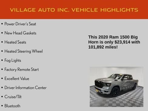 Used 2020 RAM 1500 Big Horn AWD/4WD image 14