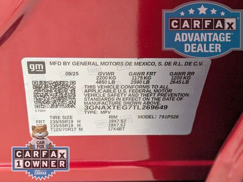 Used 2026 Chevrolet Equinox RS w/ Convenience Package III image 36