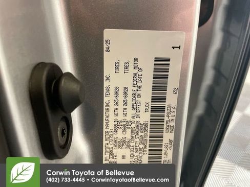 New 2025 Toyota Tundra Platinum image 26