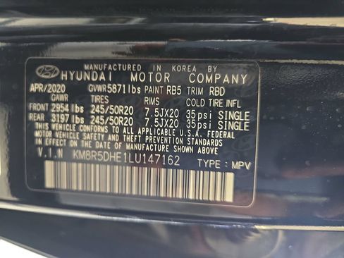 Used 2020 Hyundai Palisade Limited AWD/4WD image 31