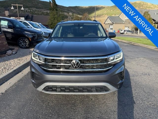 Used 2021 Volkswagen Atlas SE w/ Towing Package AWD/4WD image 2