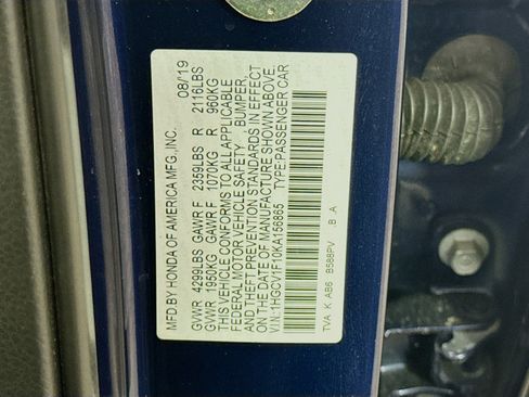 Used 2019 Honda Accord LX image 40