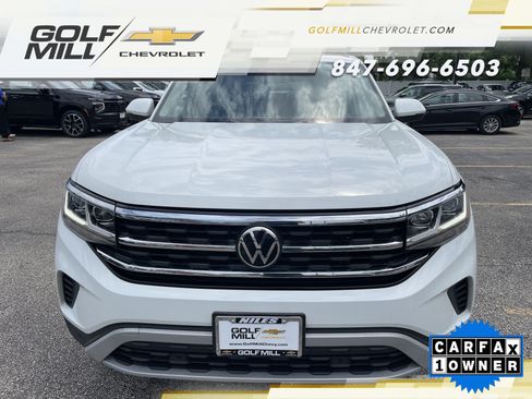 Used 2023 Volkswagen Atlas SE w/ Panoramic Sunroof Package AWD/4WD image 3