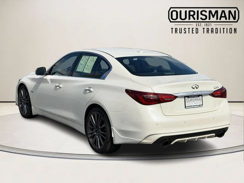Used 2018 INFINITI Q50 Red Sport 400 w/ Cargo Package (L95) RWD image 6