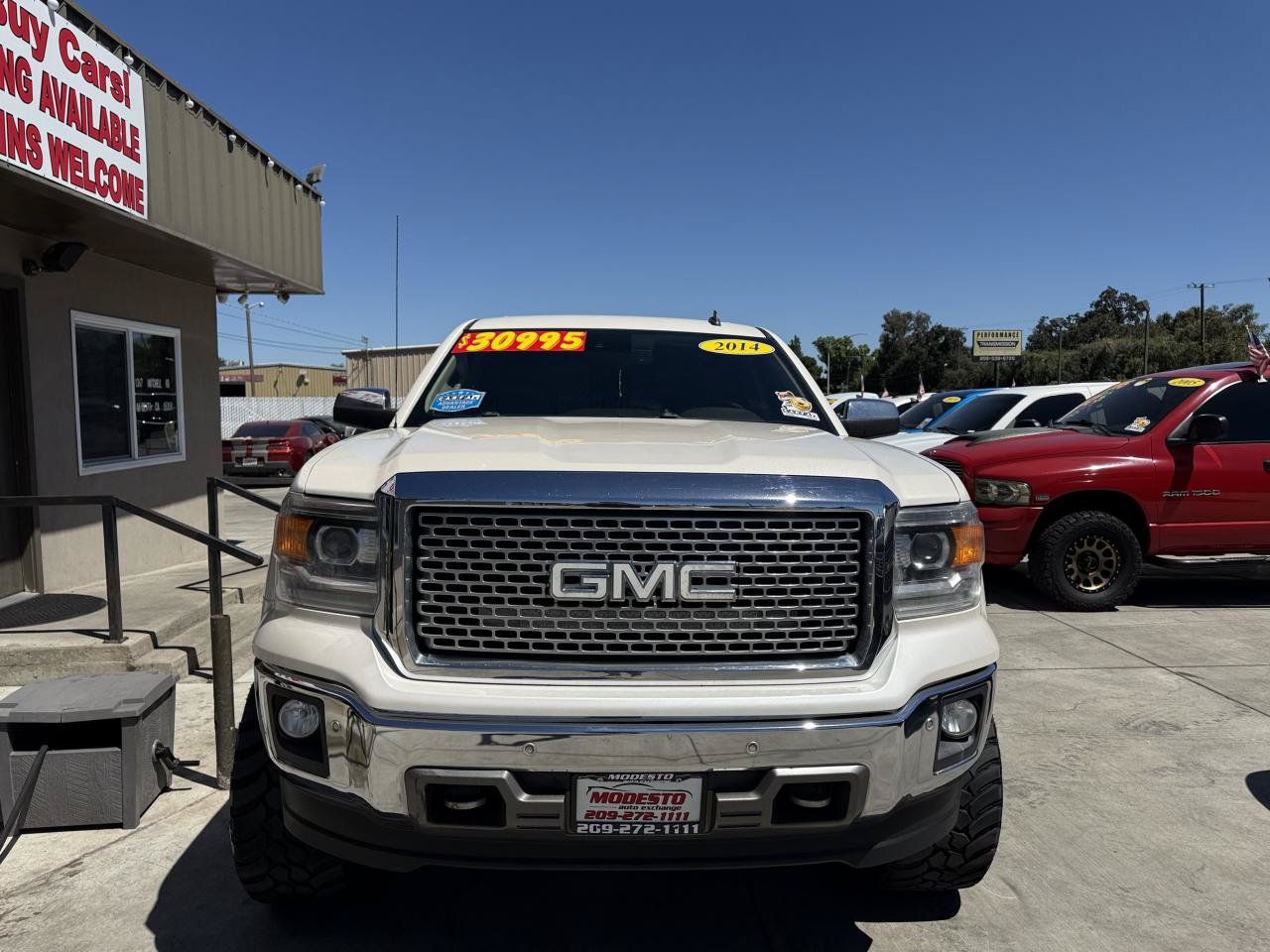 Used 2014 GMC Sierra 1500 SLT w/ SLT Crew Cab Value Package AWD/4WD image 8
