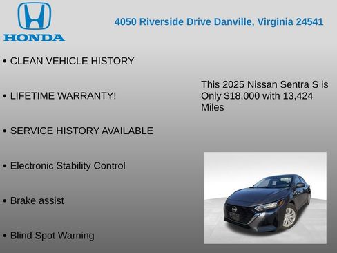 Used 2025 Nissan Sentra S image 7