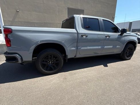 Used 2024 Chevrolet Silverado 1500 Custom w/ Turbomax Blackout Package RWD image 8