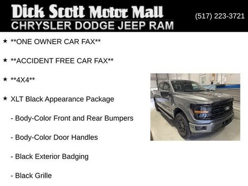 Used 2026 Ford F150 XLT w/ Equipment Group 302A MID AWD/4WD image 3