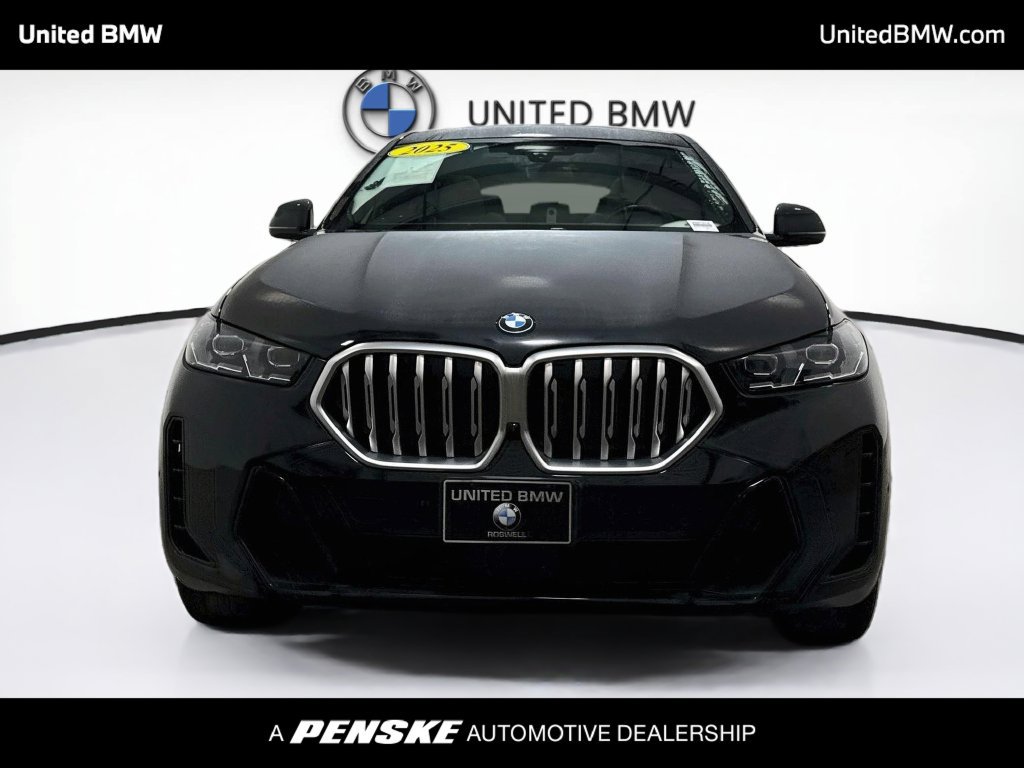 Certified 2025 BMW X6 xDrive40i w/ Parking Assistance Package AWD/4WD image 2