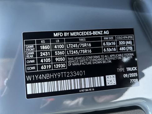 New 2026 Mercedes-Benz Sprinter 2500 image 30