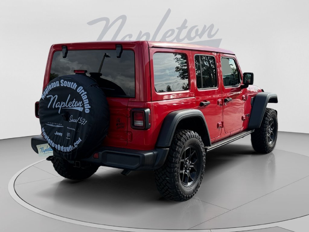Used 2025 Jeep Wrangler Unlimited Sport AWD/4WD image 6