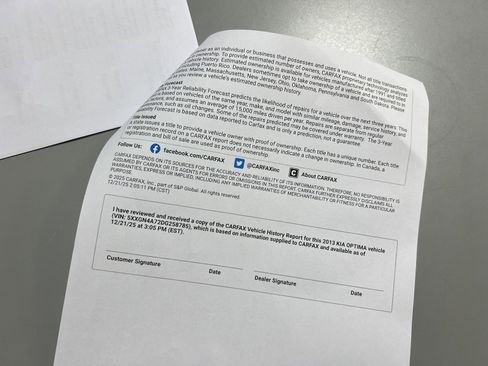 Used 2013 Kia Optima EX w/ Premium Pkg image 44