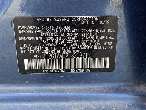 Used 2020 Subaru Crosstrek 2.0i Limited w/ Popular Package #4 image 32