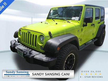 Used 2017 Jeep Wrangler Unlimited Sport w/ Quick Order Package 24S